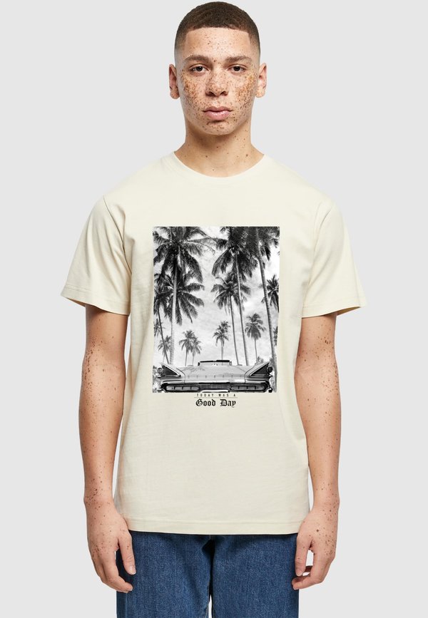 TODAY WAS A GOOD DAY - T-Shirt print - sand