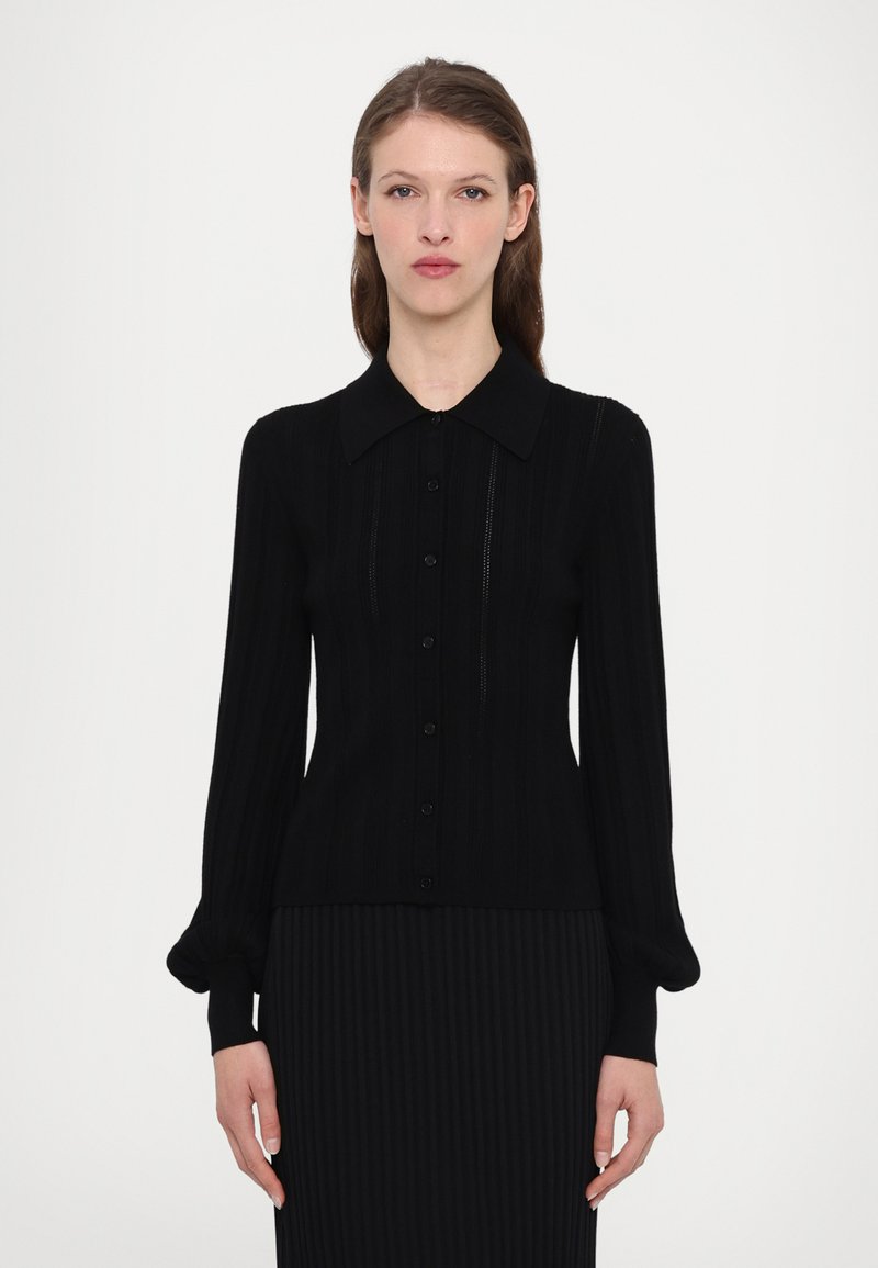 Filippa K - CARDIGAN - Cardigan - black, Forstørre