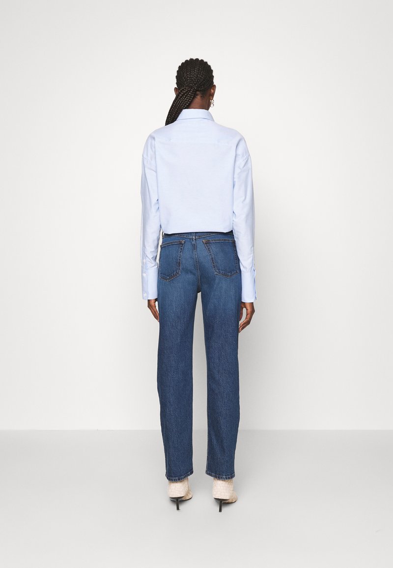 FRAME HIGH'N'TIGHT Straight Leg Jeans Hallam/dark Blue atelieryuwa