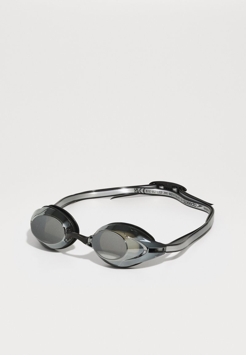 Speedo VANQUISHER 3.0 MIRRORED UNISEX - Goggles - black/smoke