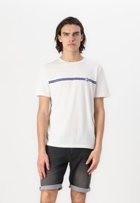 TOM TAILOR DENIM TRIPLE PACK PACKAGING 3 PACK - Print T-shirt - gardenia white