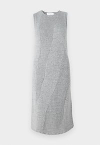 DRESS - Strikket kjole - gris