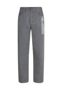 RUE ST-GUILLAUME WASHED DENIM - Brīva piegriezuma džinsi - washed wet weather grey