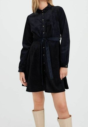 Shirt dress - black