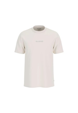 Guess, SS BSC SOCIAL CLUB TEE - T-shirt print - milky multi