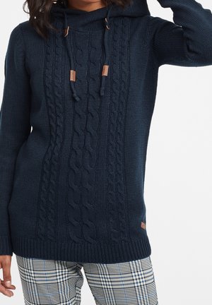 Hættetrøje - dark blue
