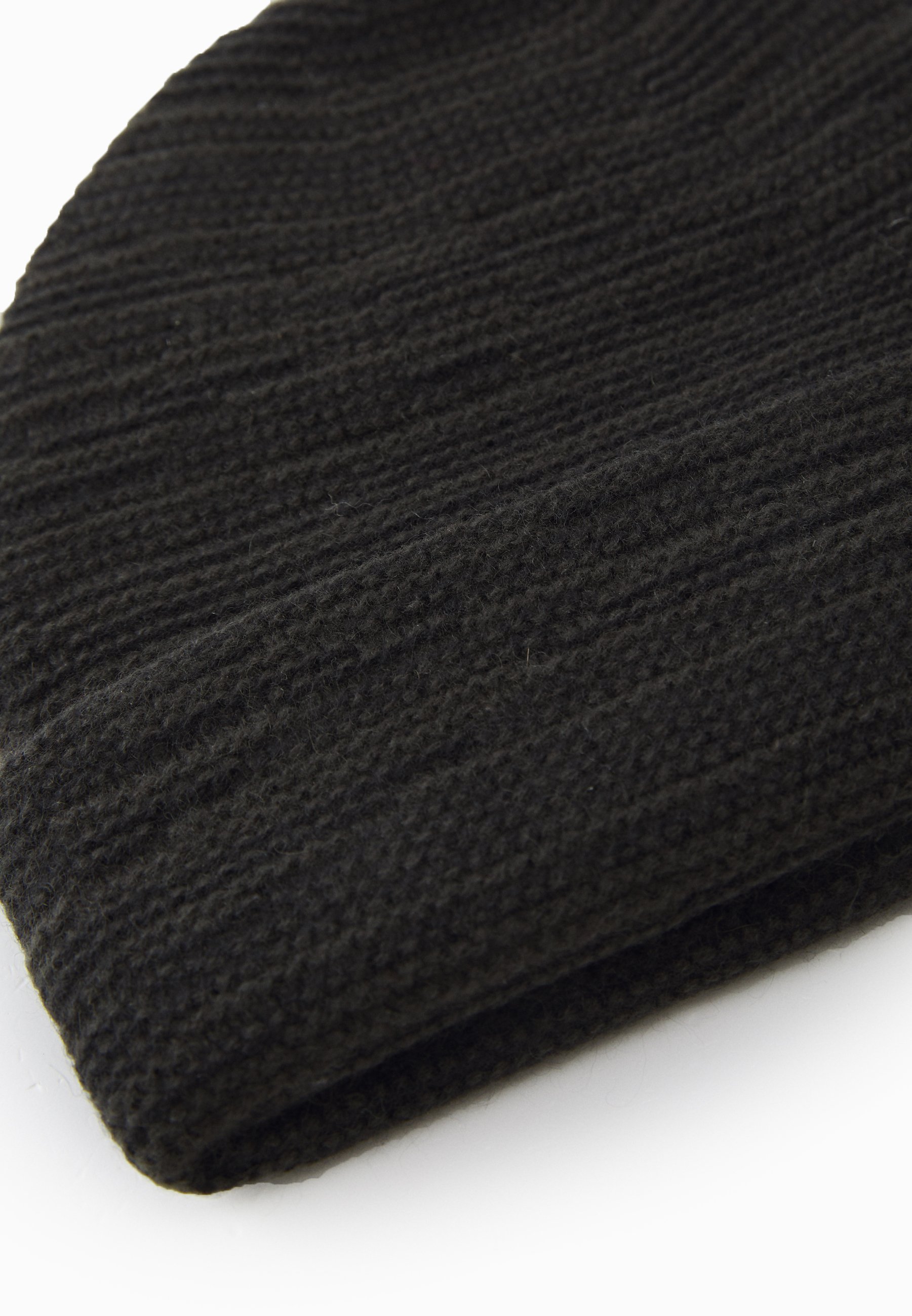 Johnstons of Elgin TEXTURED BROKEN STRIPE BEANIE - Beanie - iron