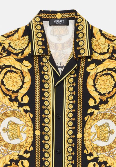 Versace INFORMAL SHIRT JAVANESE BAROCCO FOULAD KIDS UNISEX - Camisa - eggshell/black