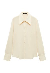 Button-down blouse - light yellow