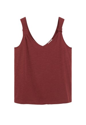 s.Oliver, T-SHIRT - Débardeur - bordeaux