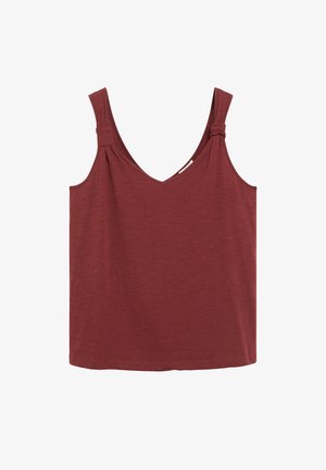 s.Oliver, T-SHIRT - Débardeur - bordeaux
