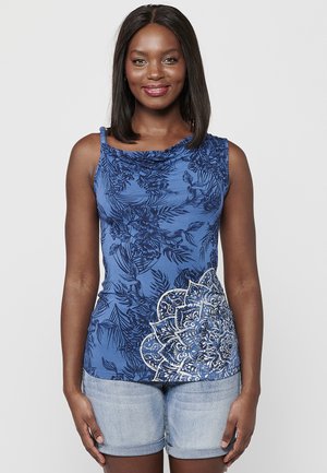 Koroshi TANK - Top - azul   blue