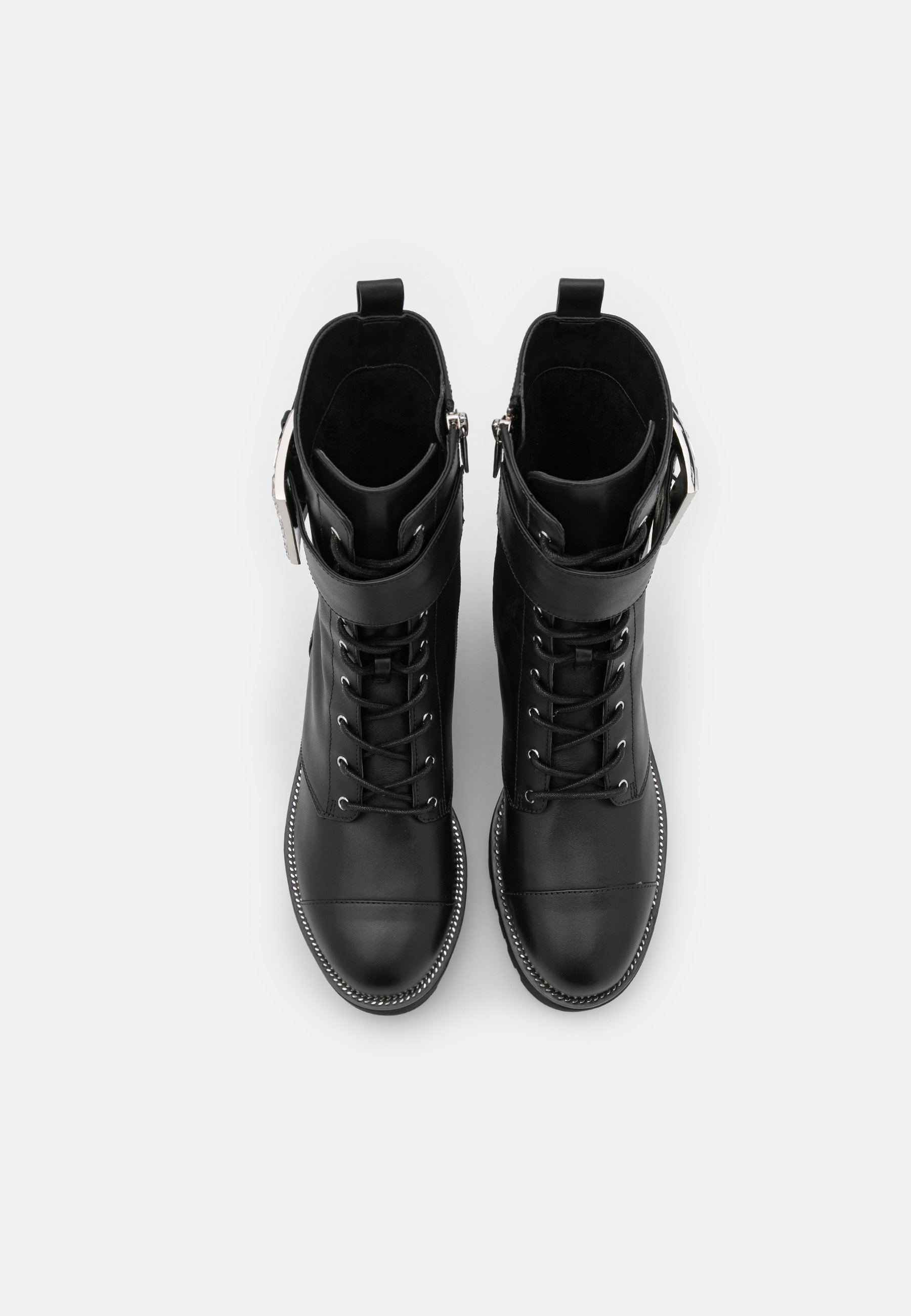 michael kors combat boots