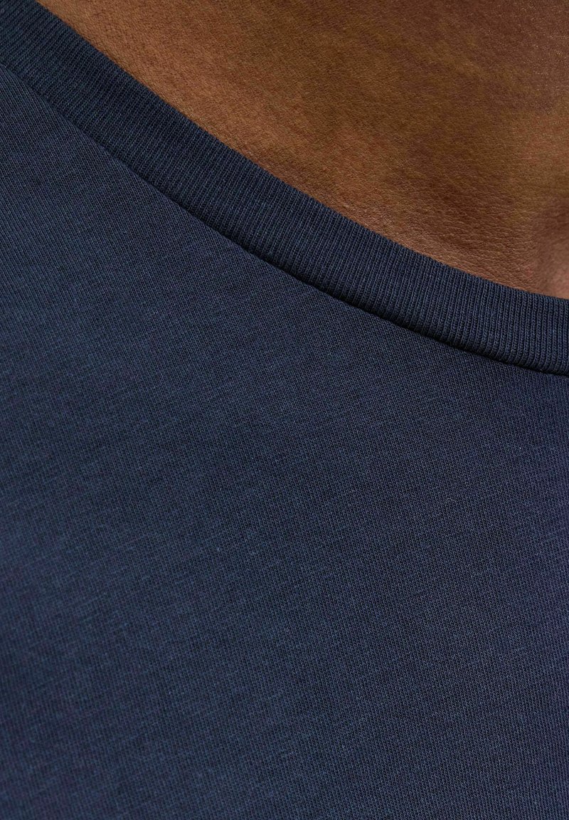 Jack & Jones PLUS SIZE LOGO - Print T-shirt - sky captain