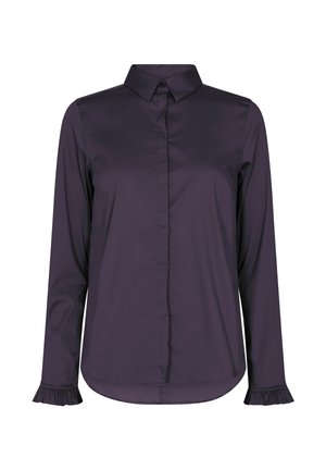 Mos Mosh, MMMATTIE FLIP SHIRT - Blúzka so zapínaním na gombíky - sweet grape