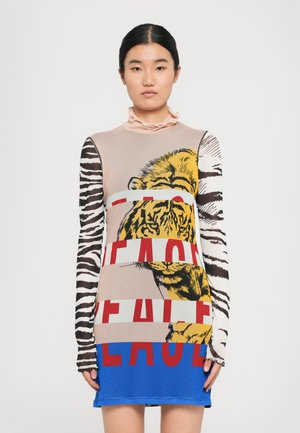 DRESS - Jersey dress - multi-coloured