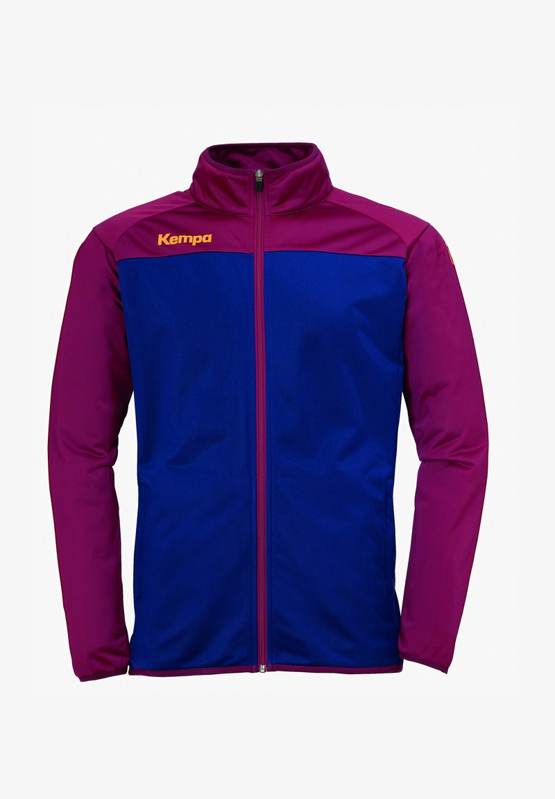 Kempa PRIME POLY - Training jacket - deep blau deep rot