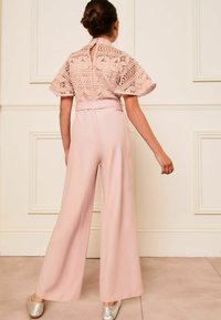 Lipsy FLUTTER SLEEVE - Overal - pink in