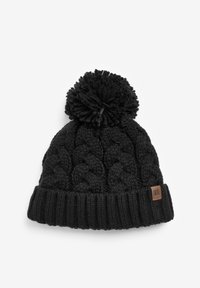 Next - CABLE POM - Muts - black Miniatuurafbeelding 1