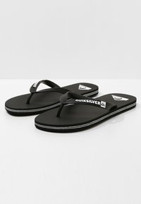 Quiksilver MOLOKAI - Tongs - black/white