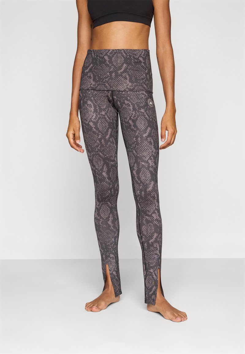 adidas by Stella McCartney LEG - Retuusid - charcoal/black