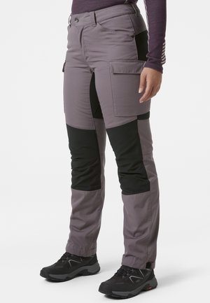 VANDRE TUR - Pantalones montañeros largos - sparrow grey
