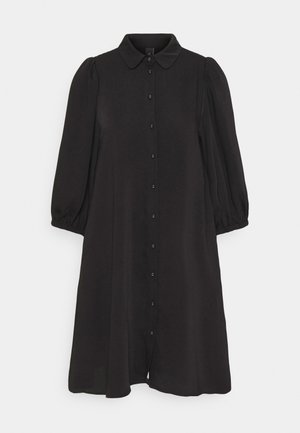 YASSOPHIA SOLID DRESS - Abito a camicia - black
