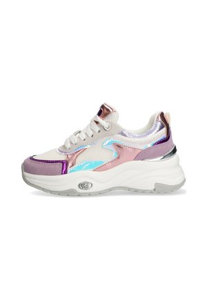 Trainers - paars blauw wit