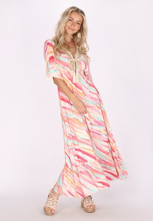 Maxi dress - rosa mehrfarbig