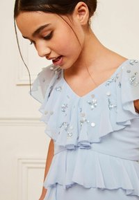 Lipsy RUFFLE EMBELLISHED-REGULAR FIT - Maxi šaty - blue