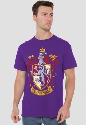 Cotton Soul, HARRY POTTER GRYFFINDOR CREST - Print T-shirt - purple