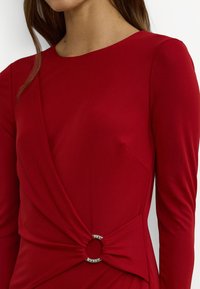 Lauren Ralph Lauren JERSEY THREE QUARTER SLEEVE DRESS - Cocktail dress / Party dress - madison red
