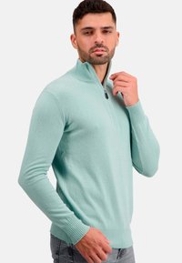 Mahogany TOULON-FIRST - Strickpullover - sea foam