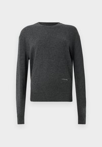 Selected, charcoal grey heather