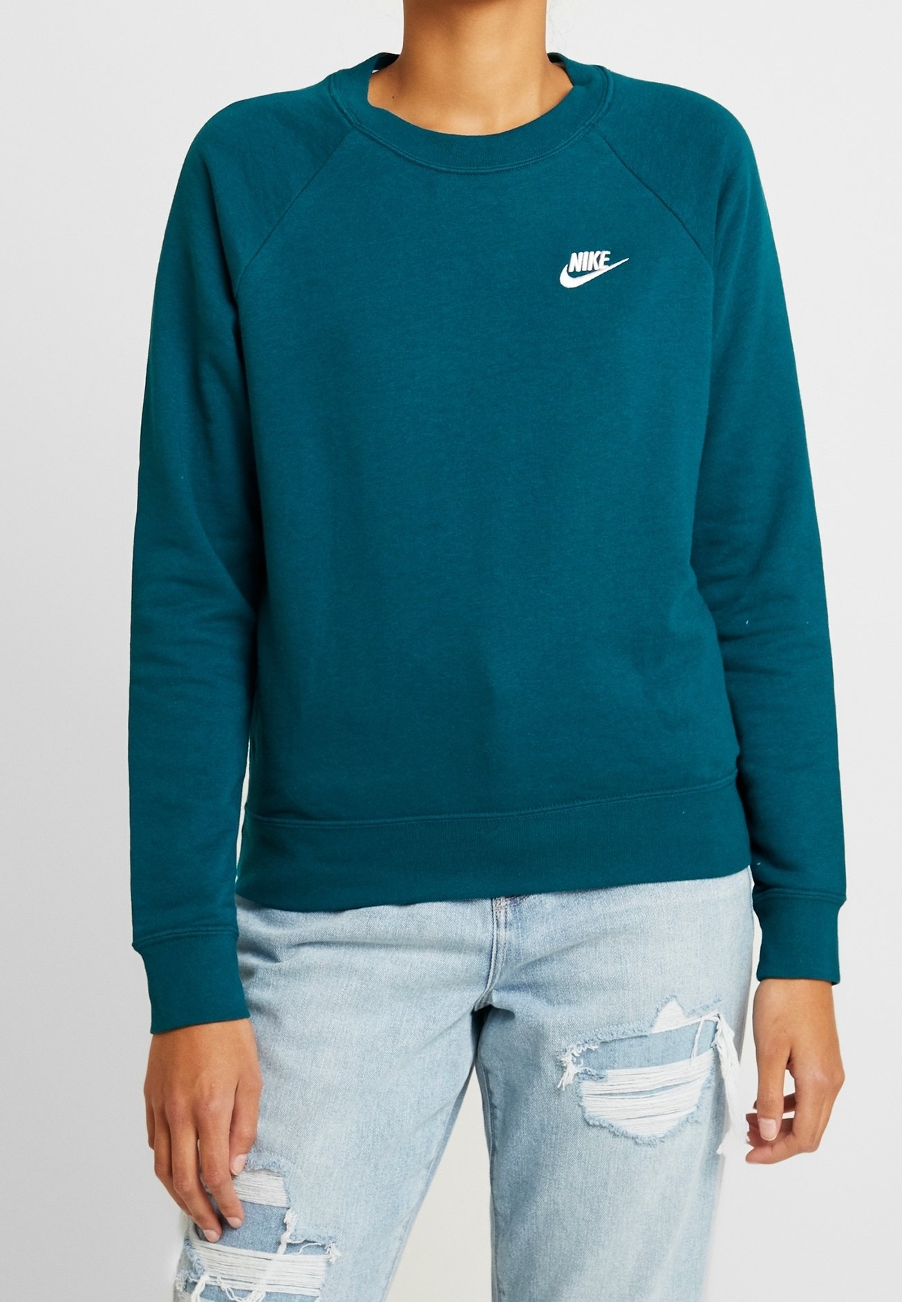 teal nike sweatshirt