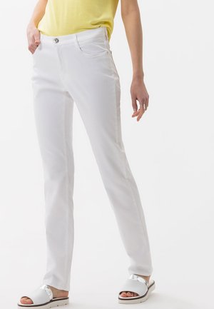 CAROLA - Trousers - white