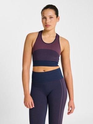 Hummel, Medium support sports bra - dress blues
