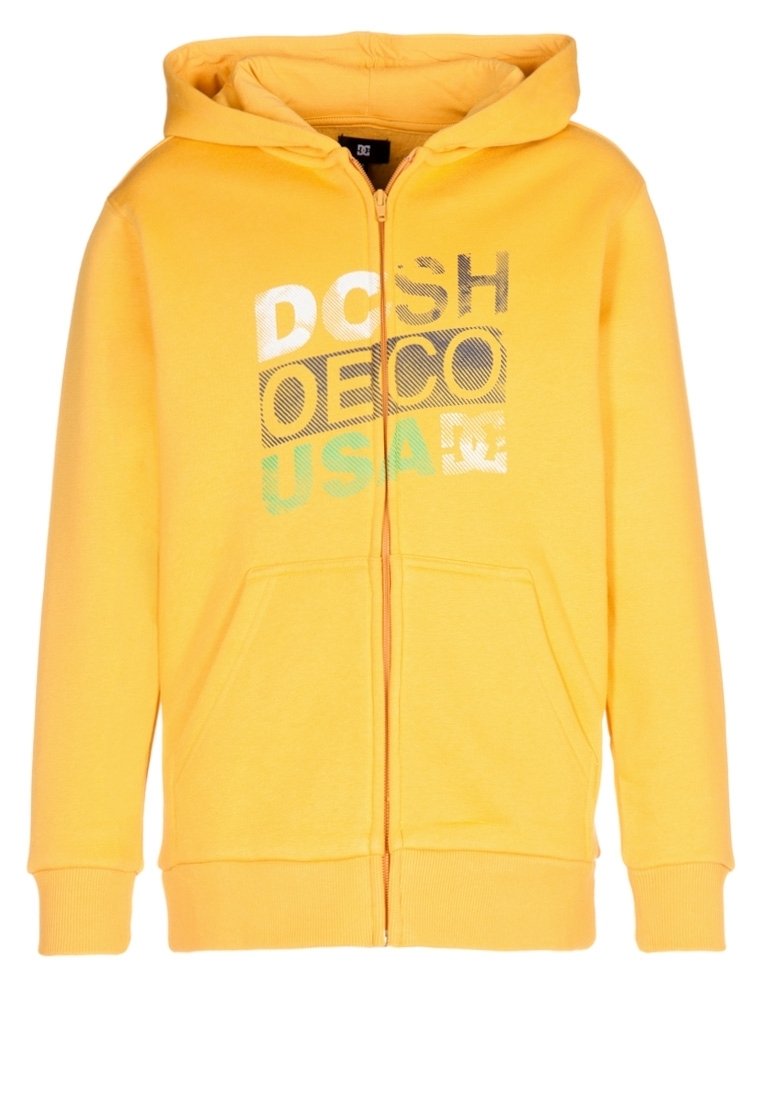 DC Shoes BAILOUT - Felpa con zip - golden