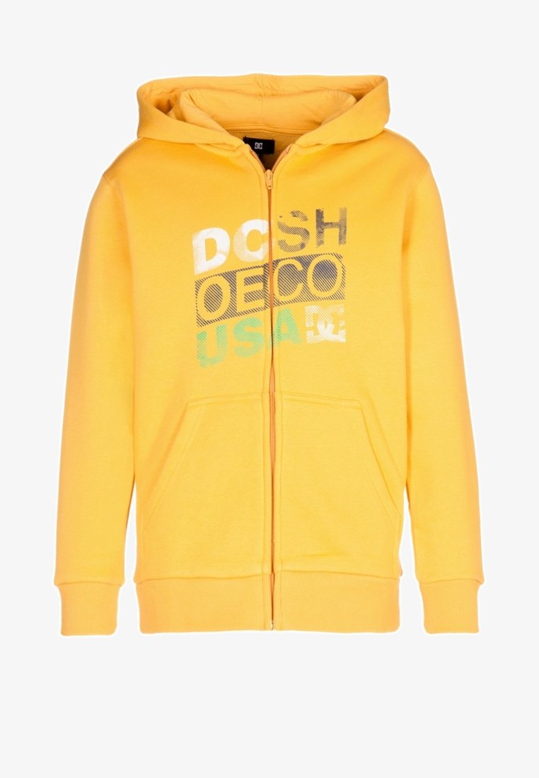 DC Shoes BAILOUT - Sudadera con cremallera - golden