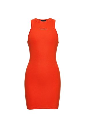 LA MANIA, SUKIENKA MINI CARLOTTA - Jersey dress - red orange