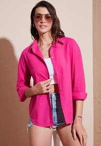 LELA Bluza s gumbima - fuchsia
