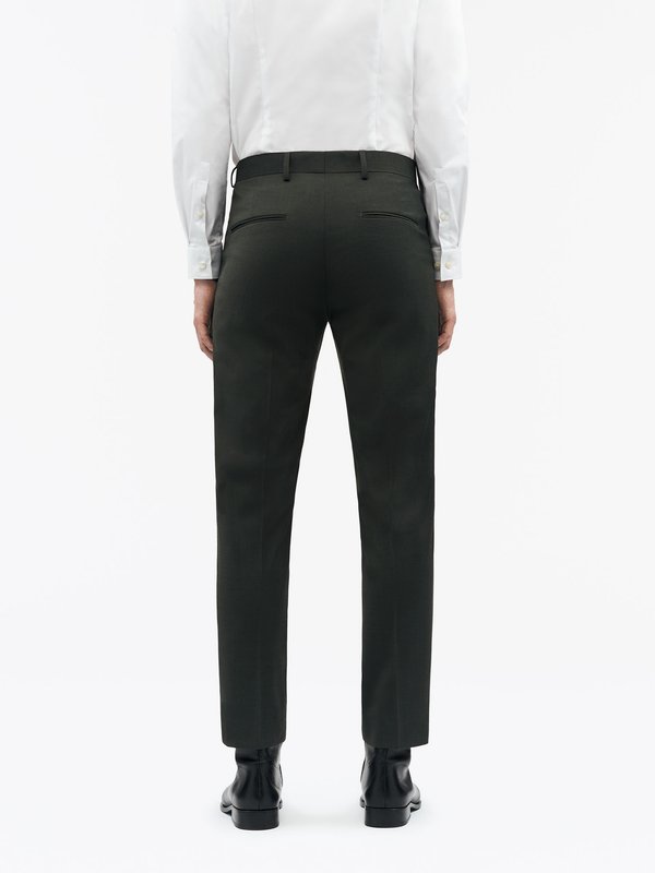 TENUTAS - Suit trousers - olive extreme4