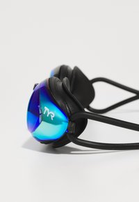 TYR BLACK MIRROR GOOGLES UNISEX - Lunettes de natation - gold-coloured
