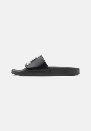 MCM COLLECTION SLIDE - Pantolette flach - black/schwarz - Zalando.de