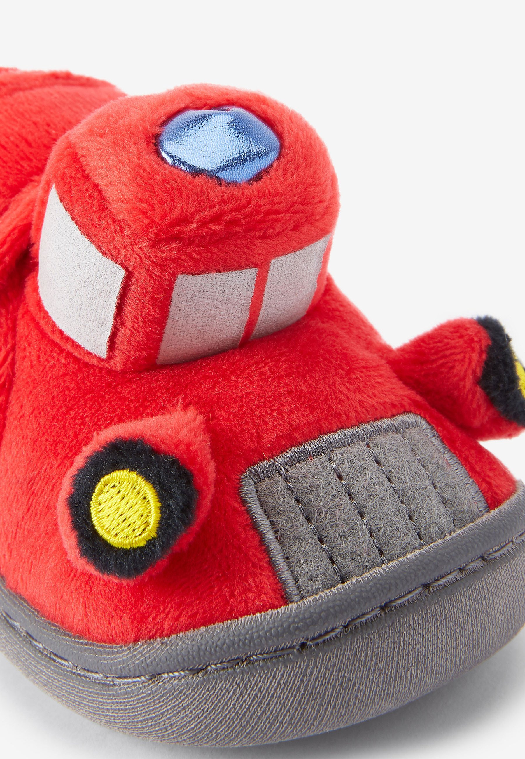 fire truck slippers for toddlers