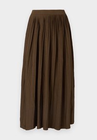 OLIVIA - Rakott szoknya - bronzed brown