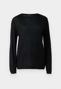 CHARLENEBBROUND NECK KNIT - Jumper - black