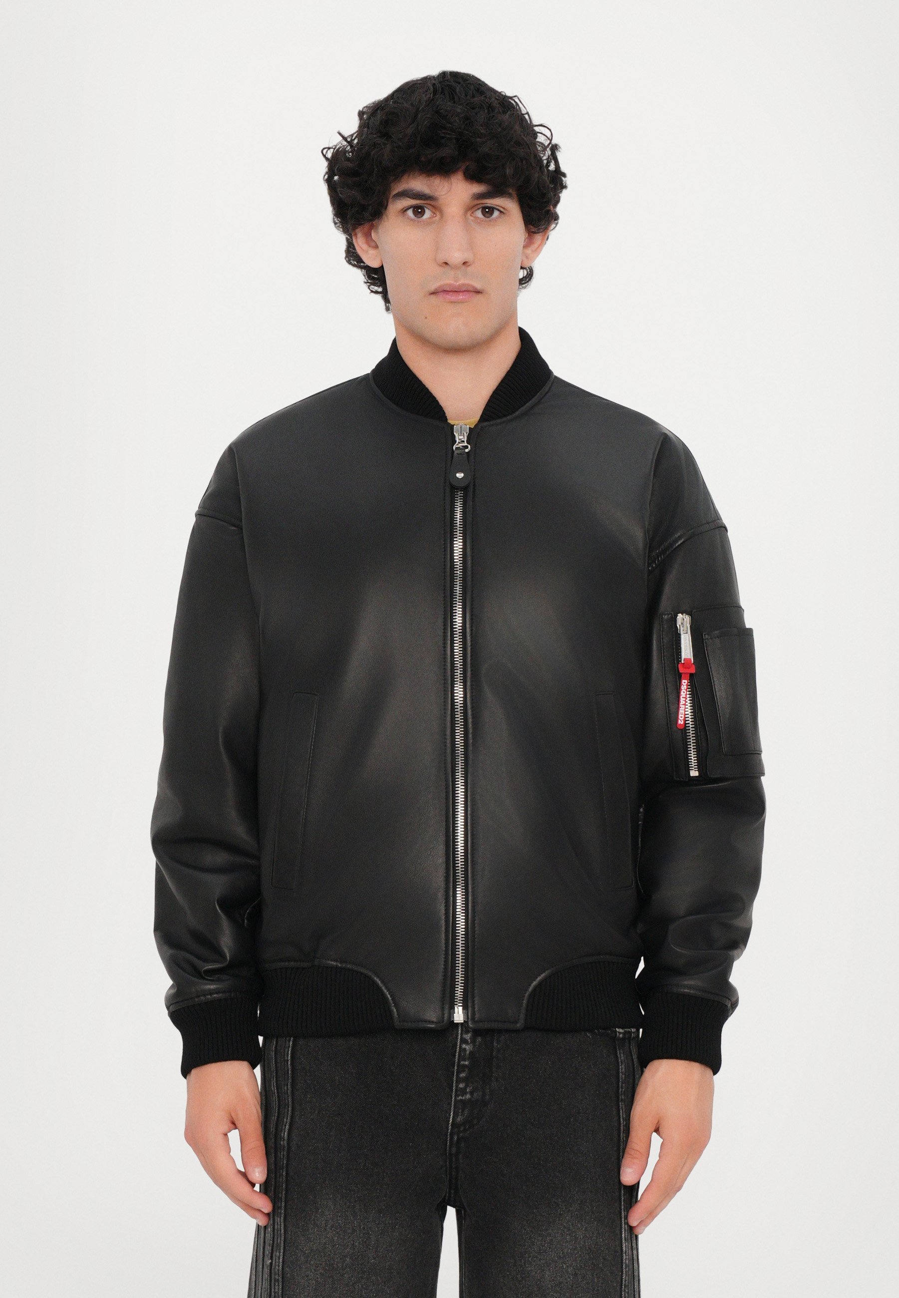 Just Cavalli ZIP JACKET - Bomber Jacket - black - Zalando.co.uk