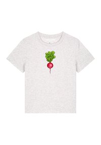 watapparel RADIESCHEN - T-shirt imprimé - cool heather grey