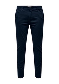 Only & Sons ELEGANTE FEINE ONSMARK - Chino - blau